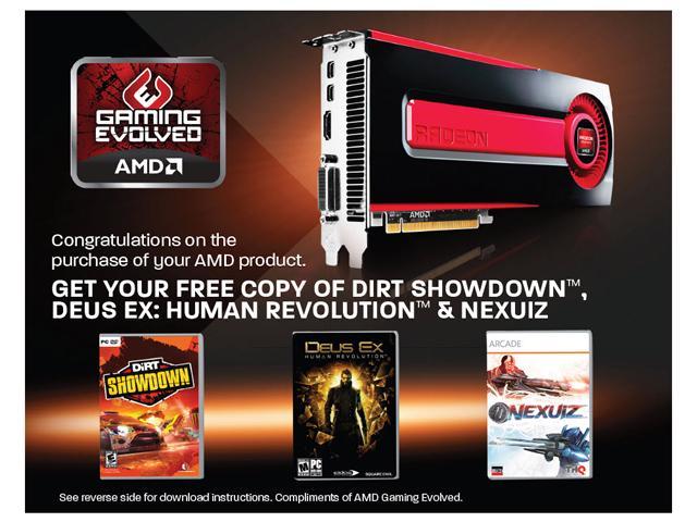 AMD Gift - AMD Gaming Evolved Three For Free Coupon