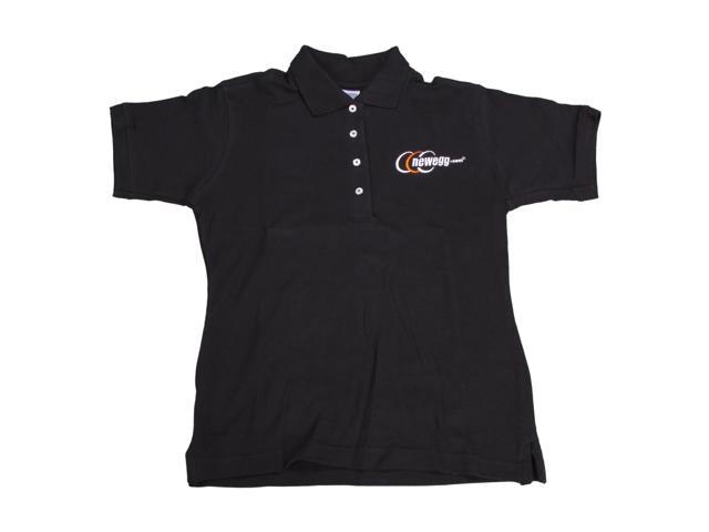 Newegg Women’s Black Polo Shirt Size Small - Newegg.com