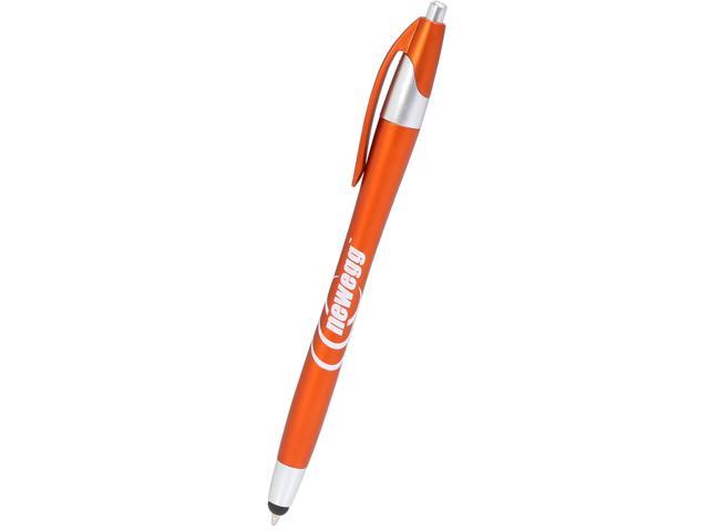 Newegg Ballpoint Pen with Stylus. Orange. 1-Pack