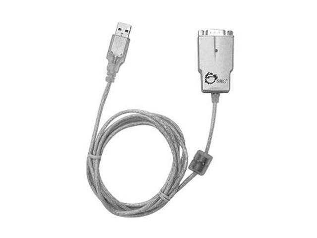 SIIG Model JU-CB1S12-S3 6 ft. USB to Serial Adapter