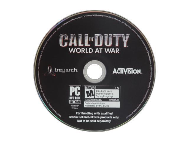 NVIDIA Gift Call of duty - World at war - OEM