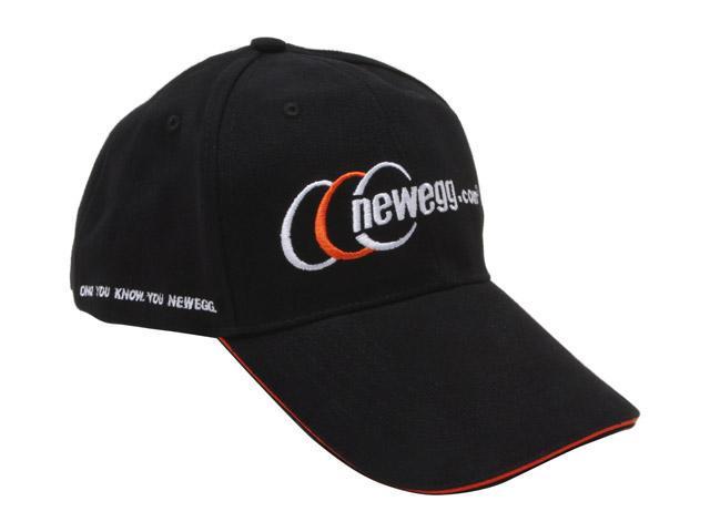 Newegg Black Baseball Cap with "Newegg" Logo