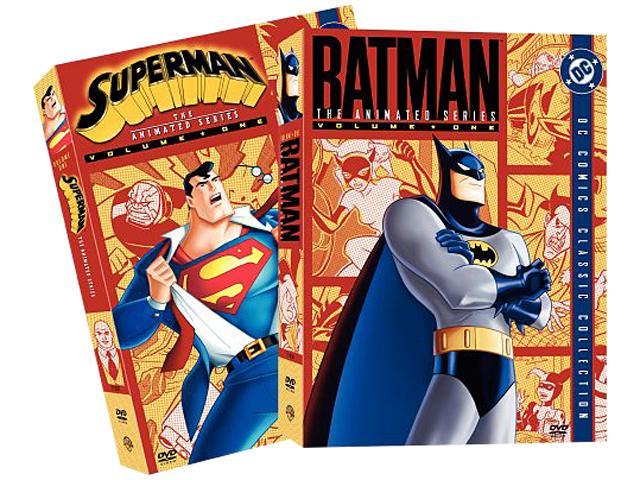 WARNER HOME VIDEO BATMAN ANIMATED SERIES VO1/SUPERMAN ANIMATED SERIES (2PK)  DVD-NLA D74178D 