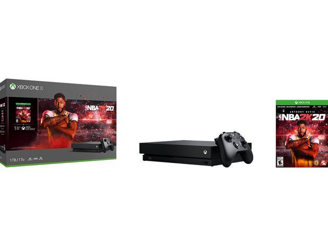 Microsoft Xbox One X NBA 2K20 Bundle (1TB) - Kinect, Game Pad Supported - Wireless - 3840 x 2160 - 2160p - MPEG-2, - Octa-core (8 Core)