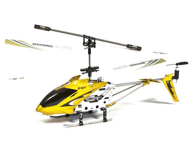 SYMA S107G Helicopter BLUE GYRO 3.5 CH Metal RC Remote Control For PARTS ONLY 