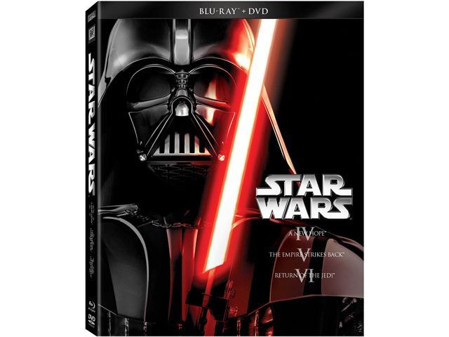 Star Wars Trilogy Episodes IV-VI (Blu-ray + DVD) Harrison Ford