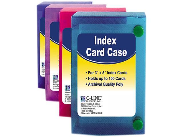 c line 3x5 index card case 3x5 index card