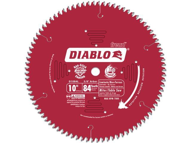 Freud D1084L 10" 84T Diablo® Laminate Chop/Slide Miter and Table Saw Blade