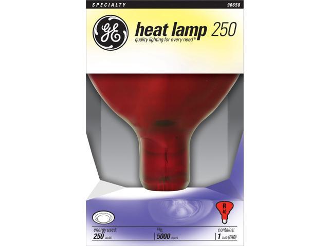 GE Lighting 37771 Red Heat Lamp Light Bulb