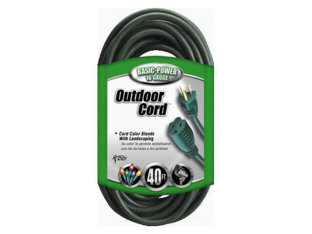 Coleman Cable 02356 05 40 16 3 Green Conductor Vinyl Outdoor Coleman Cable 02356 05 40 16 3 Green Conductor Vinyl Outdoor Landscape