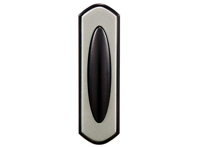 Heathco SL-6203-BK Black & Satin Nickel Doorbell