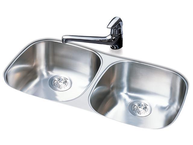 Kindred UDSK900-18 9" Stainless Steel Double Sink Bowl