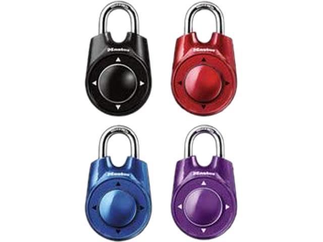 Master Lock 1500ID Assorted Colors Set Your Own Speed Dial™ Combination Lock