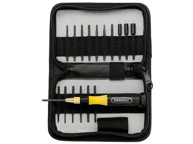 General Tools & Instruments 18 Piece Precision UltraTech Screwdriver ...