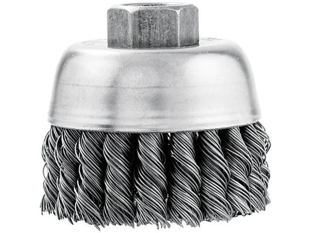 Vermont American 16830VA 3" Knotted Wire Industrial Cup Brush