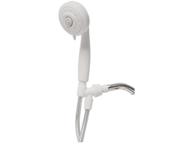 Plumb Craft Waxman 8695100 White 6 Position Hydrospin Hand Held Shower Head