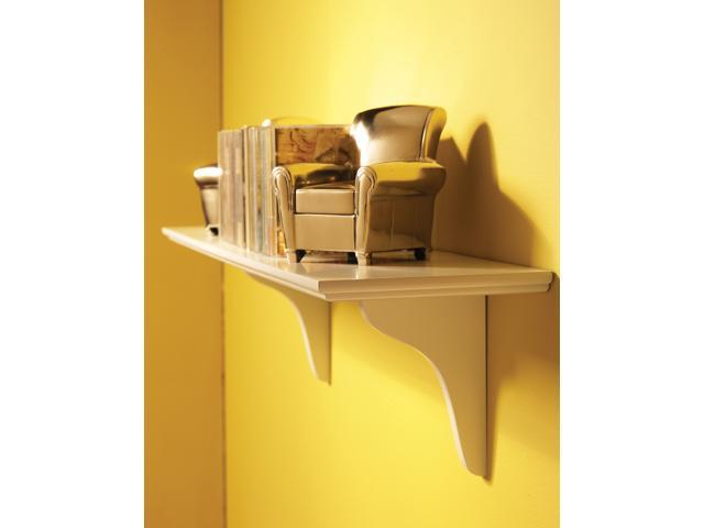 24" White Finish Shelf-Made Images™ Instant Shelf Kit