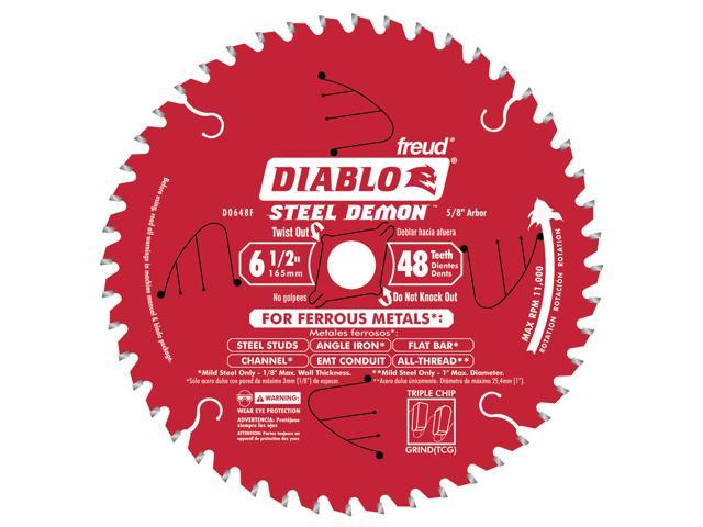 Diablo 6-1/2" 48T Diablo™ Ferrous Metal Circular Saw Blade