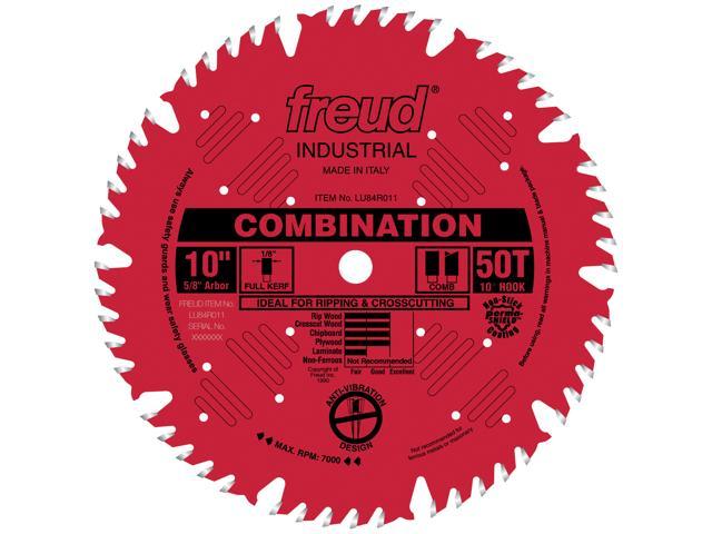 Freud LU84R011 10" 50T Industrial Combination Blade