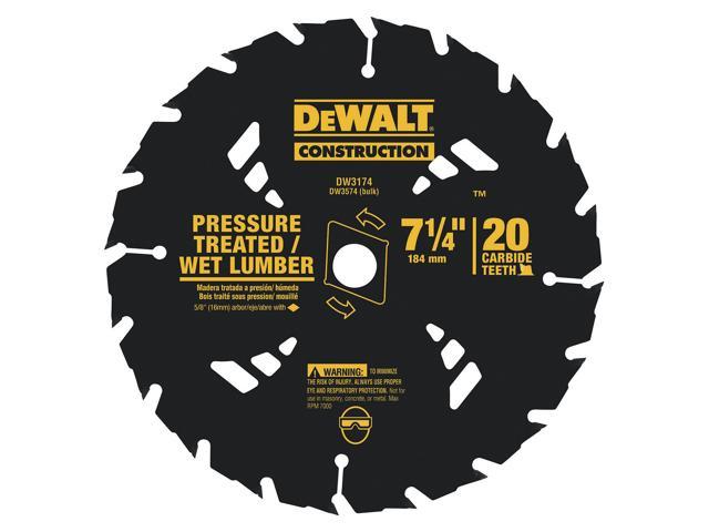Dewalt DW3592B10 7-1/4" 18T Portable Construction Blade Carbide Tipped