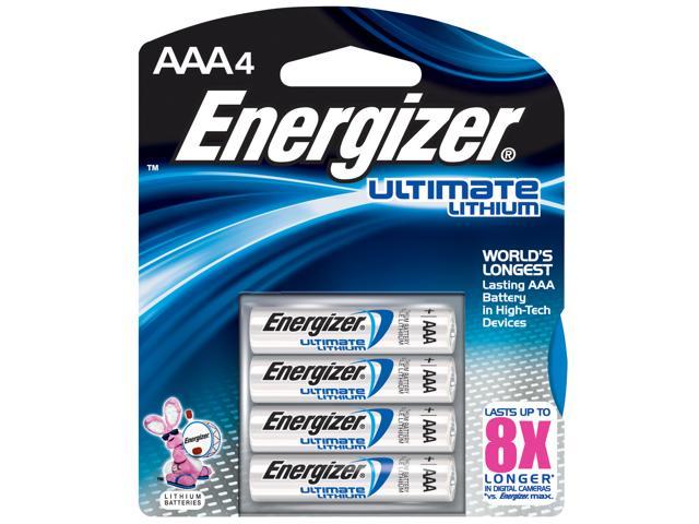 ENERGIZER E2® AAA Lithium Batteries - Newegg.com