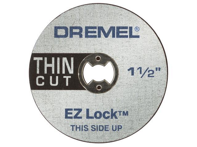 DREMEL 5 Count 1-1/2" EZ Lock™ Thin Reinforced Cut Off Wheel