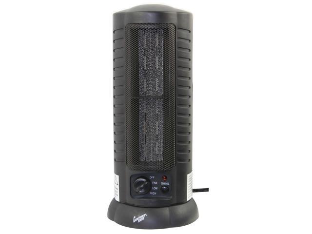 Comfort Zone Cz488 1500 Watt Mini Oscillating Ceramic Tower Heater
