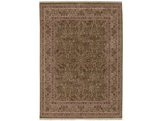 Shaw Living Kathy Ireland Home Int'l First Lady American Jewel Area Rug Federal Olive 3'6" x 5'3" 3V17300310