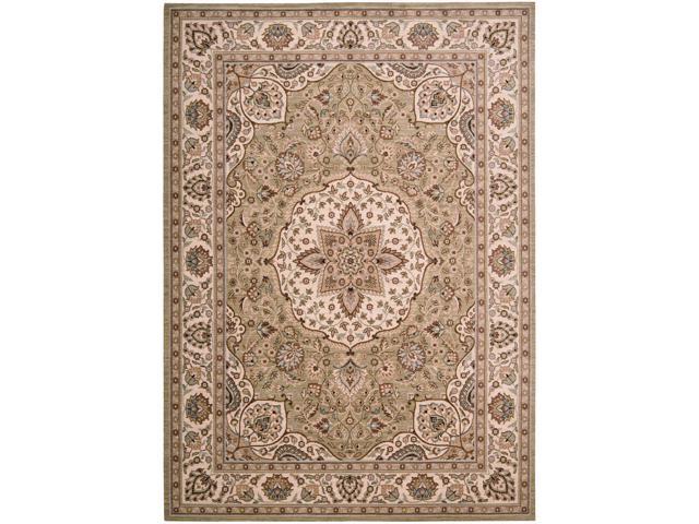 Shaw Living Timber Creek By Phillip Crowe Lake House Area Rug Beige 5'5" x 7'8" 3V45806100