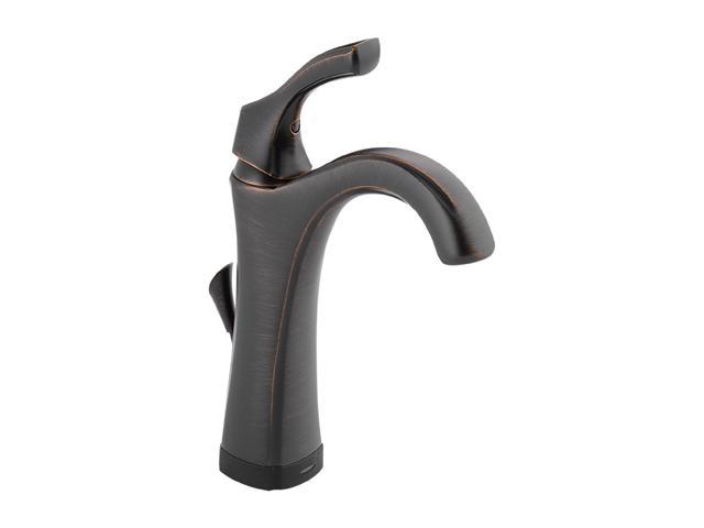 DELTA 592T-RB-DST Single Hole Addison Single Handle Lavatory Faucet with Touch2O.xt Technology Venetian Bronze
