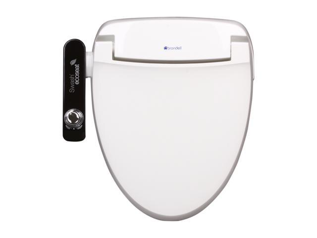 Brondell S100-EW Swash Ecoseat 100 Bidet Toilet Seat-Elongated, White