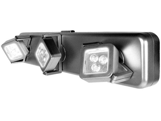 Trademark 72-37056 Under Cabinet Light Fixture 3 Light heads - 9 Bright LEDs