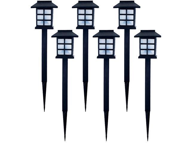 Pure Garden Outdoor Lantern Solar Landscaping Lights Set Of 6 Not Available See Similar Items Below