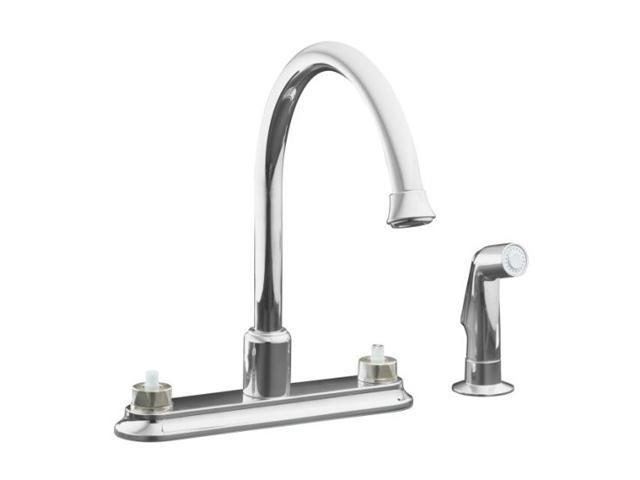 Kohler K 15889 K Cp Coralais Decorator Kitchen Sink Faucet With 9