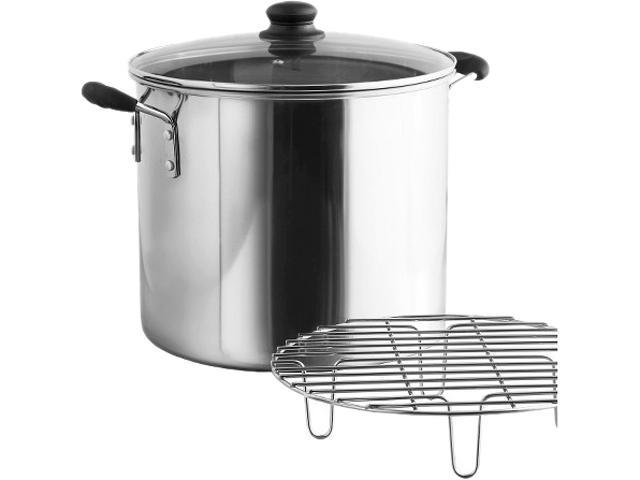 IMUSA GKA-61014 8 Qt. Stainless Steel Tamale & Seafood Steamer,Silver
