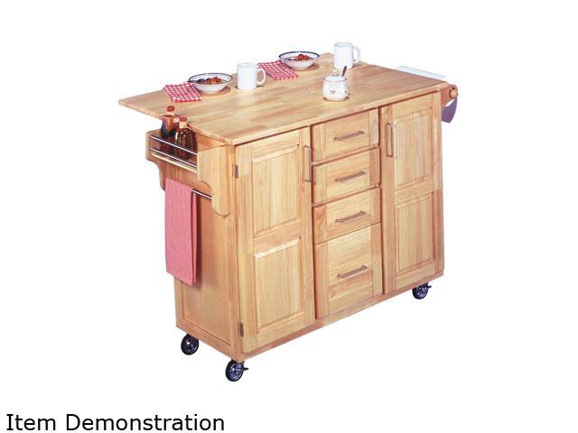 home styles kitchen cart with breakfast bar