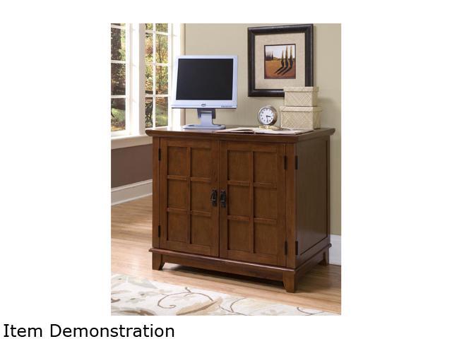 Home Styles 5180 19 Arts Crafts Compact Desk Cottage Oak Finish Home Styles 5180 19 Arts Crafts Compact Desk Cottage Oak Finish