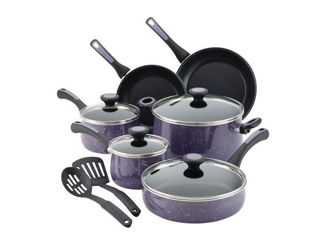 Paula Deen Family's New Hammered Aluminum Forged Silver 14pc Cookware –