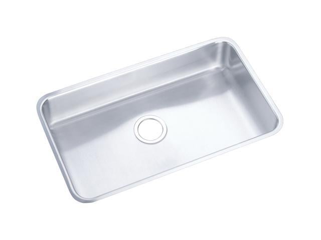 elkay eeluh281610pd gourmet undermount single bowl kitchen sink