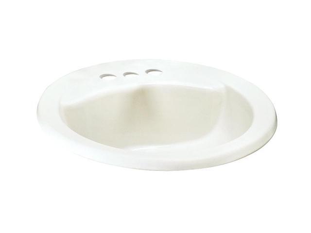 American Standard 0419 444ec 020 Cadet Oval Countertop Sink 4