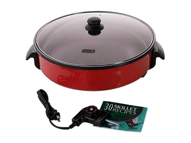 DASH 14 Extra-Large Electric Nonstick Red Skillet, DRG114SG 