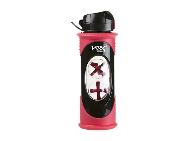 Fit & Fresh 20 oz. Jaxx Glass Shaker Bottle Set, Pink 