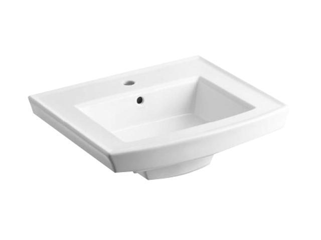 KOHLER K 2099 1 55 Anatole Pedestal Bathroom Sink With Single Hole