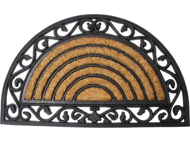 J And M Home Fashions Tuffridge Heavy Wrought Iron Arch Doormat 18