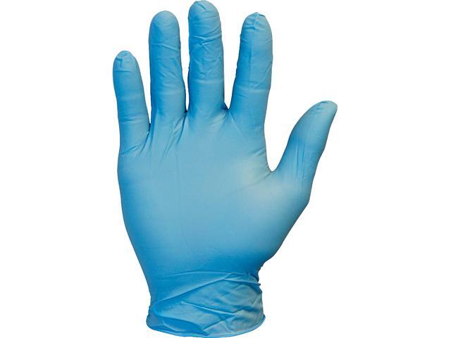 GNPRLG1M Powder Free Blue Nitrile Gloves - Large - Newegg.com