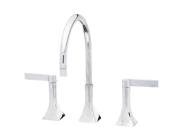 La Toscana 85cr214 Elix 8 Inch Widespread Lavatory Faucet With Pop
