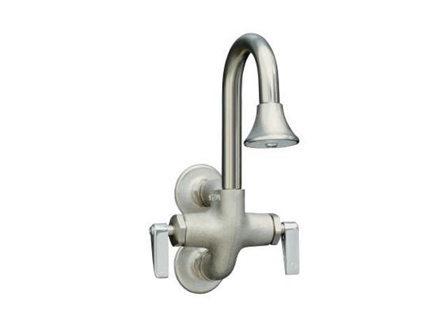 KOHLER K-8892-RP Cannock Wash Sink Faucet with Lever Handles Rough Plate