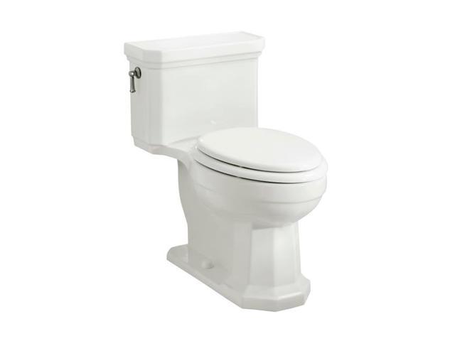 KOHLER K-3324-0 Kathryn Comfort Height Elongated One-Piece Toilet, White