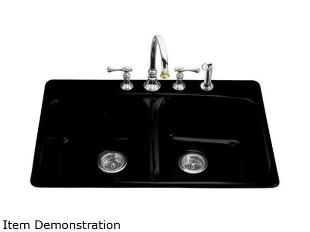 mounting kohler drop in stainless self rimming kitchen sink