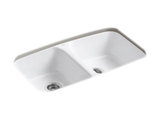 kohler brookfield double bowl kitchen sink